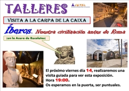 ARVA organiza: VISITA A LA CARPA DE LA CAIXA (Acera Recoletos)