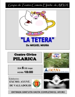 ARVA organiza: TEATRO con la obra "LA TETERA" de Miguel Miura