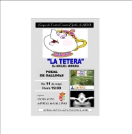 ARVA organiza: TEATRO con la obra "LA TETERA" de Miguel Miura
