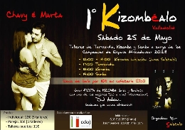 1er Kizombealo Valladolid!!! Talleres con Chavy & Marta y Fiesta con DJ Ado