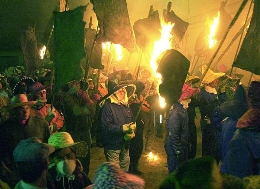 "Procesión Cívica El Vítor en Mayorga" en Valladolid