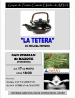 ARVA organiza: TEATRO, con la obra "LA TETERA" de MIGUEL MIHURA.