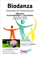 Sesiones de Presentación: BioDanza