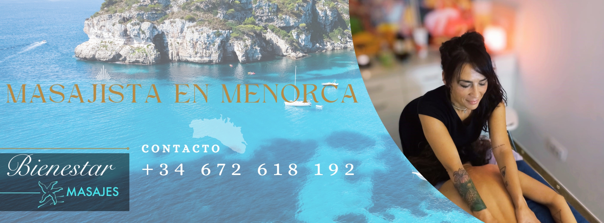 Masajista en Menorca - Bienestar Masajes Miriam