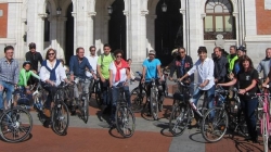 La Asamblea Ciclista organiza una 'Cicloconcejalada' para mostrar a los ediles la movilidad en bici por Valladolid