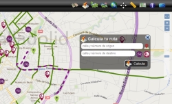 Una aplicación móvil gratuita diseña itinerarios óptimos en Valladolid para los ciclistas urbanos