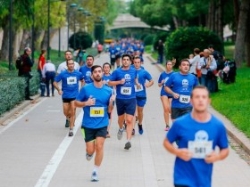 Unas 1.500 personas caminan o corren en Valladolid en solidaridad con los pacientes de diabetes