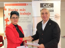 Cruz Roja y la Academia Llongueras unidas por la mejora de la empleabilidad de personas en situación de exclusión social.