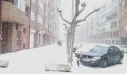 Protección Civil avisa por nevadas este lunes en zonas de Ávila, Burgos, León, Palencia, Segovia, Soria y Zamora