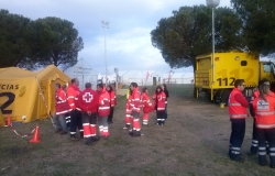 Cruz Roja en la celebración  del Día de Castilla y León en Villalar
