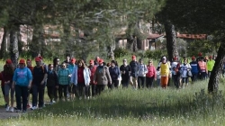 La primera marcha solidaria de España cumple 39 años con 4.400 andarines