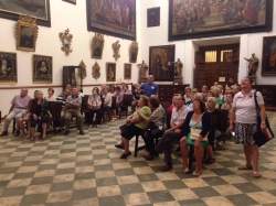 Las personas mayores prosiguen con sus rutas por Valladolid