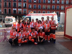 Cruz Roja en el operativo de la Feria y Fiestas de La Virgen de San Lorenzo
