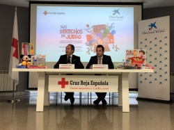 La Obra Social “la Caixa” presenta una campaña de ayuda económica para Cruz Roja en Castilla y León destinada a juguetes para niños y niñas  en situac