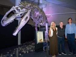 La exposición 'Gigantes de la Patagonia' incluye más de una veintena de esqueletos de dinosaurios a tamaño real