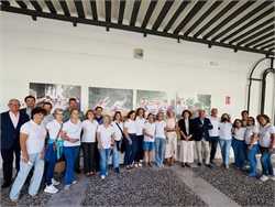 El claustro de San Benito acoge ‘Paleando por la vida’, exposición que presenta la historia y los valores de las Vallkirias del Pisuerga a través de l