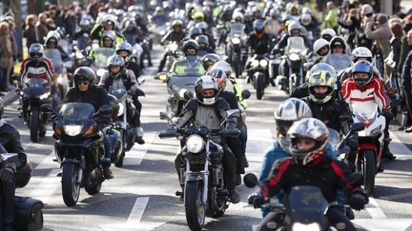 Las motos «toman» Valladolid