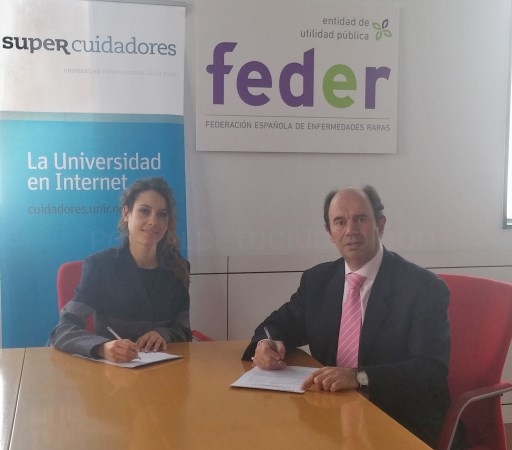 Acuerdo de colaboración entre SUPER Cuidadores y FEDER