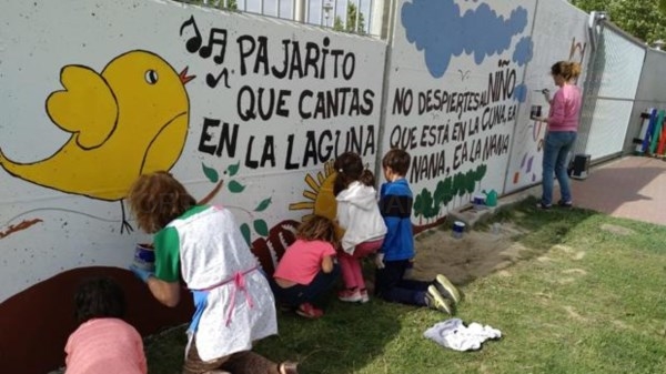 CEIP Joaquín Díaz: un colegio a todo color
