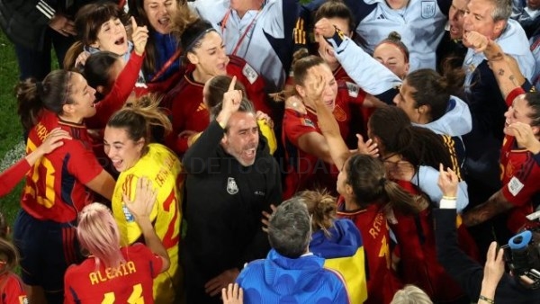 El simbólico discurso de Jorge Vilda en la celebración del Mundial: 
