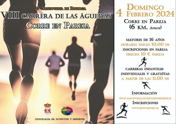 VIII CARRERA DE LAS ÁGUEDAS CORRE EN PAREJAS
