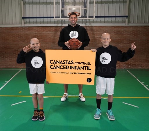 La Fundación Unoentrecienmil presenta “Canastas Contra el Cáncer Infantil”, un movimiento de sensibilización en toda España a través del Baloncesto
