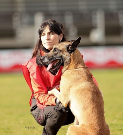 Su primer perro y rumbo a dos mundiales