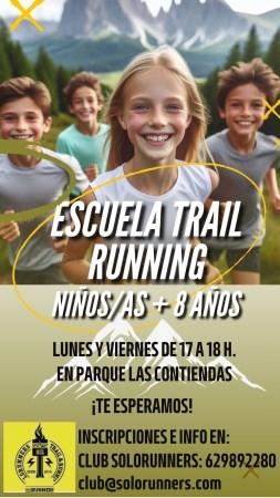 Nace en Valladolid la primera escuela de Trail Running para niños