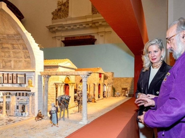 La Sala de Exposiciones de Las Francesas inaugura el belén monumental ‘Cristo nace en Roma’