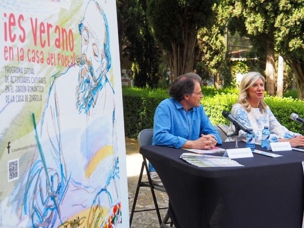 La Casa de Zorrilla volverá a llenar de cultura las veladas estivales con 40 citas con las letras, el cine, el teatro y la música
