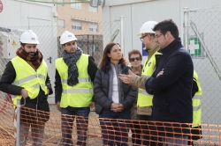 Las obras del nuevo colegio de Los Molinos continúan a buen ritmo