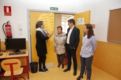 El Gobierno municipal visitó el colegio de educación especial Ramón y Cajal