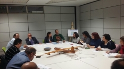 Segundo encuentro del Gobierno municipal para consensuar la remodelación del polideportivo San Isidro
