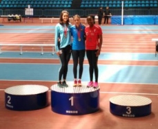 Los atletas del Club Polideportivo Getafe consiguen dos medallas de plata en el Campeonato de Madrid de Atletismo en Pista Cubierta