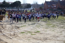 Alrededor de 1.000 niños y niñas participaron en la cuarta jornada de los Campeonatos Escolares de Campo a Través 2015-2016
