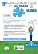 Abierto el plazo para adquirir los dorsales para la 5ª Carrera Solidaria a favor de las personas con autismo