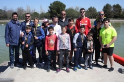 Más de 150 participantes se dieron cita en la I Jornada Recreativa de piragüismo