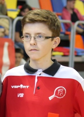 Gonzalo Herranz del Club Escuela Tenis de Mesa Getafe, seleccionado para los premios en edad escolar 2015