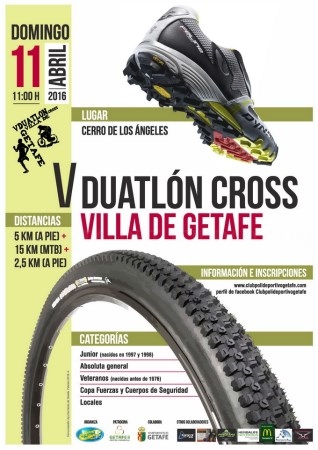 Ya se ha abierto el plazo de inscripción para participar en el V Duatlón Cross ‘Villa de Getafe’