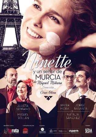 La comedia de Miguel Mihura ‘Ninette y un señor de Murcia’ llega al Lorca con un excelente elenco de actores