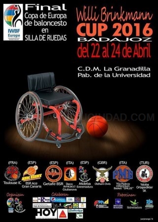El Getafe BSR participará este fin de semana en la Willi Brinkmann Cup de baloncesto en sillas de ruedas