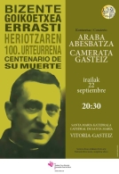 Conciertos de homenaje a Bizente Goikoetxea
