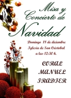 Conciertos de Navidad de la Coral Manuel Iradier