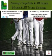XLIII Torneo Zaramaga de pelota
