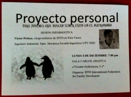 Proyecto personal: sesión informativa