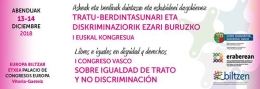 I Congreso Vasco sobre igualdad de trato y no discriminación