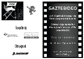 GAZTEBIDEO XVIII Festival Amateur de Vídeo Argumental Juvenil de Vitoria-Gasteiz