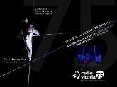 75 años de Radio Vitoria: El funambulista Denis Josseline en Vitoria-Gasteiz