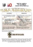 EUSKAL WESTERN JAIA- 30 Aniversario Bastida Ikastola
