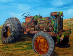 La visión del mundo rural del pintor alavés Iñaki Álvarez Ircio